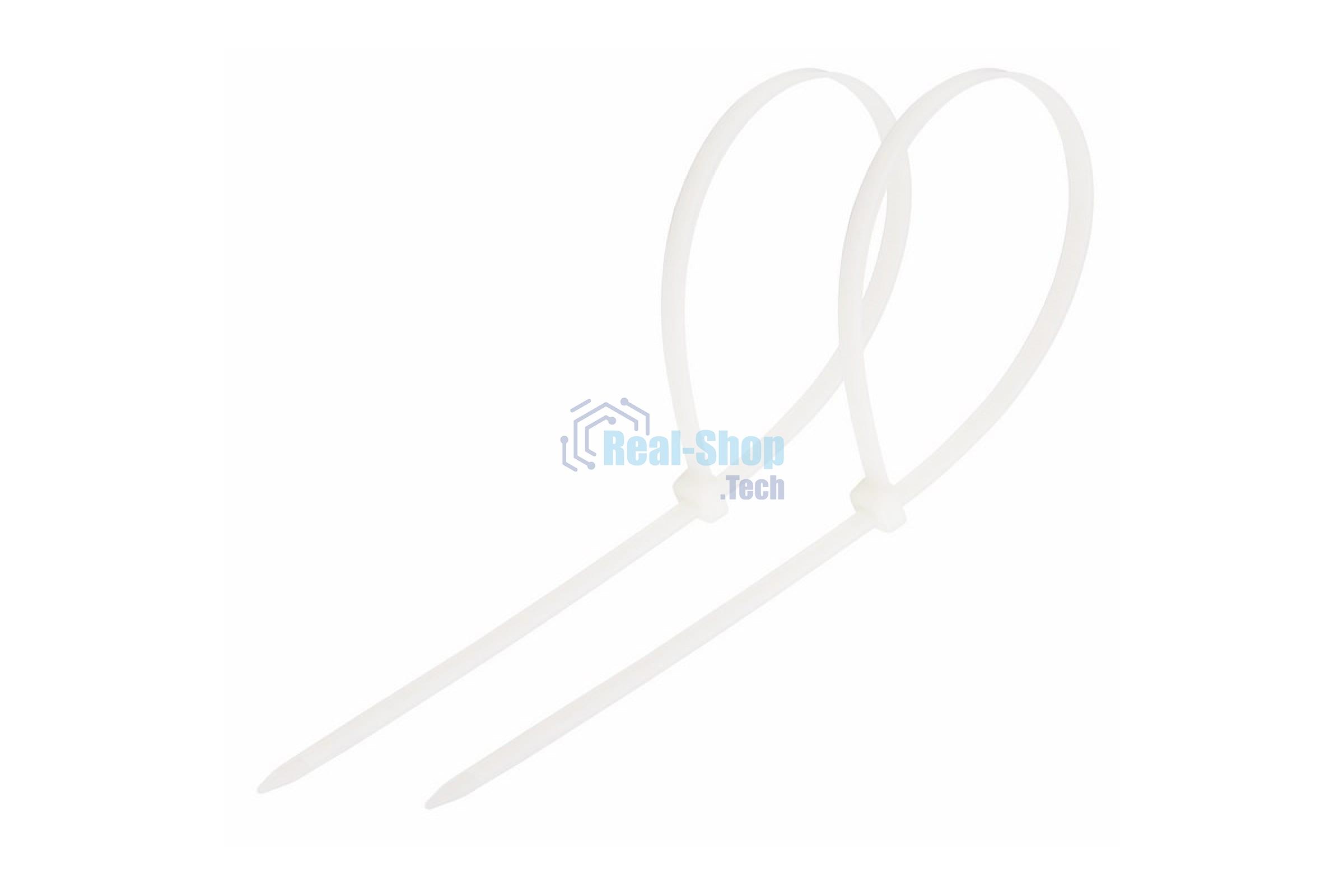 Стяжкa нейлоновая Rexant 5.0 х 250 мм 100 шт белый