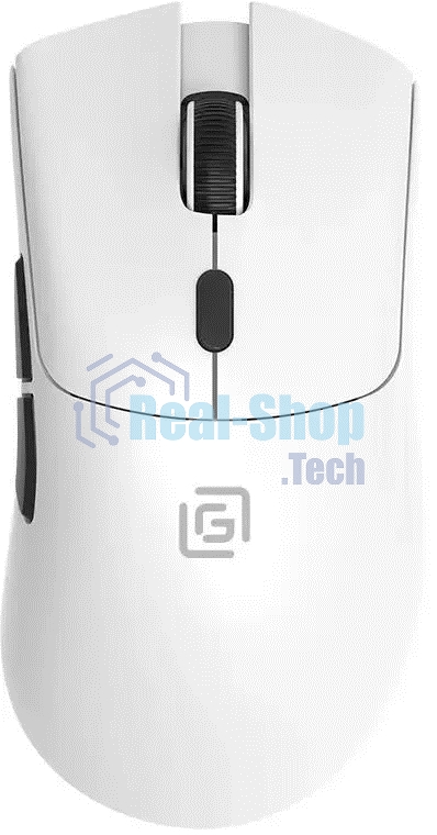 Мышь беспроводная Oklick 801GW белый, 10000 dpi, радиоканал, Bluetooth, USB, кнопки - 6