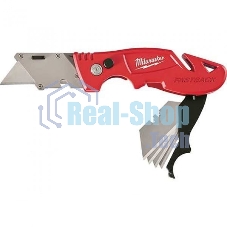 Нож строительный Milwaukee Fastback с отсеком для хранения лезвий (1 шт дисплей 6 шт)