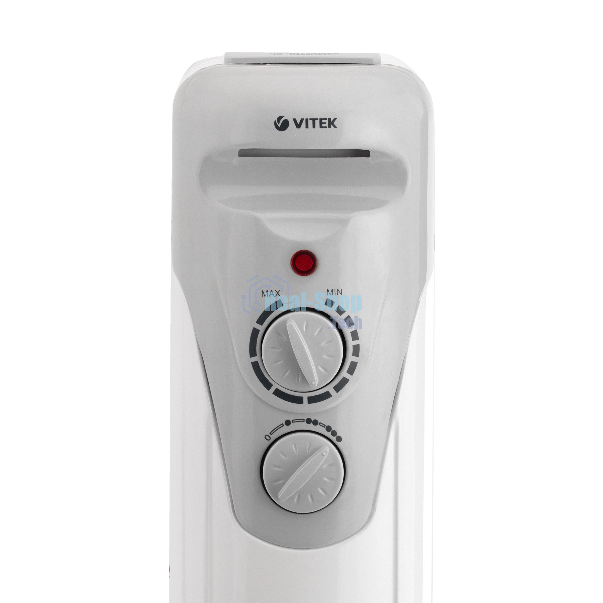 Обогреватель масляный Vitek VT-1707 W (5 секций) белый, 1000 Вт, 10 м2, термостат