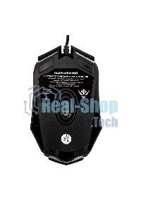 Мышь проводная Nakatomi MOG-02U черный, 1600 dpi, USB, кнопки - 5