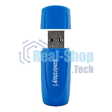 Флешка USB R/W Smartbuy R/W Scout Blue (SB016Gb2SCB), 16Gb, USB 2.0, R/W 15/12, синий