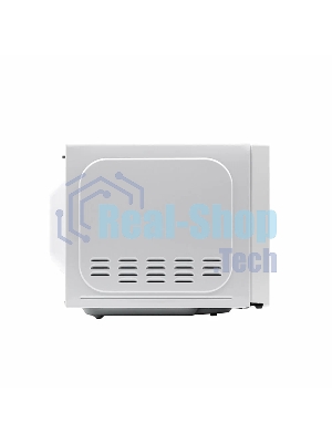 Микроволновая печь General Electronics GE-MS120W белый, 20 л, 700 Вт, переключатели - поворотный механизм