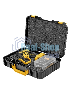 Винтоверт ударный аккумуляторный бесщет. Denzel CIDH-BL-20-270, Li-Ion, 20 В