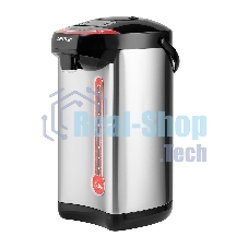 Термопот Centek CT-0082 черный, 5л, 750 Вт, 3 способа подачи воды, корпус из нержавеющей стали
