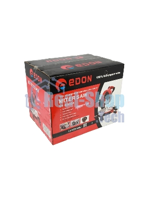 Пила дисковая торцовочная EDON MS-92552A черный/красный 7297