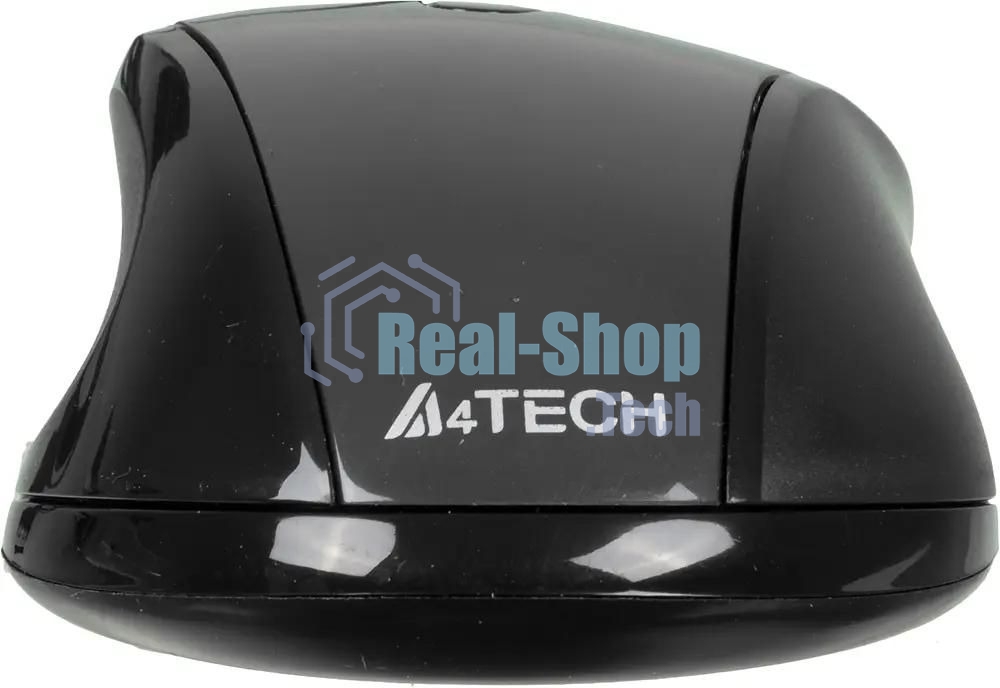 Мышь проводная A4Tech N-500F серый глянец/черный, 1200 dpi, USB, кнопки - 4