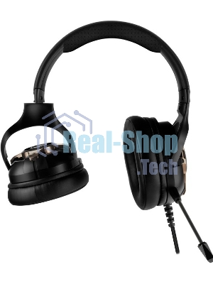Гарнитура Sven AP-U1100MV чёрный, проводная, USB, подсветка