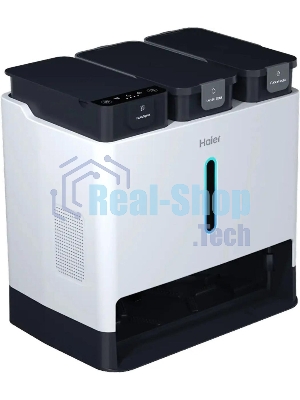 Робот-пылесос Haier HSR Pro R3 белый, 5200 мAч Li-Ion, уборка сухая/влажная, пылесборник контейнер 0.3 л