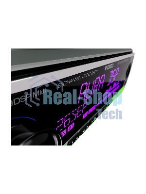 Автомагнитола AURA INDIGO-879DSP, 1 DIN, Bluetooth, USB Type-A, AUX, пульт ДУ