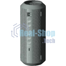 Портативная колонка COMMO STAGE 30, мощность 30 Вт, Bluetooth, влагозащита, серо-зеленый Портативная колонка COMMO STAGE 30, мощность 30 Вт, Bluetooth, влагозащита, серо-зеленый