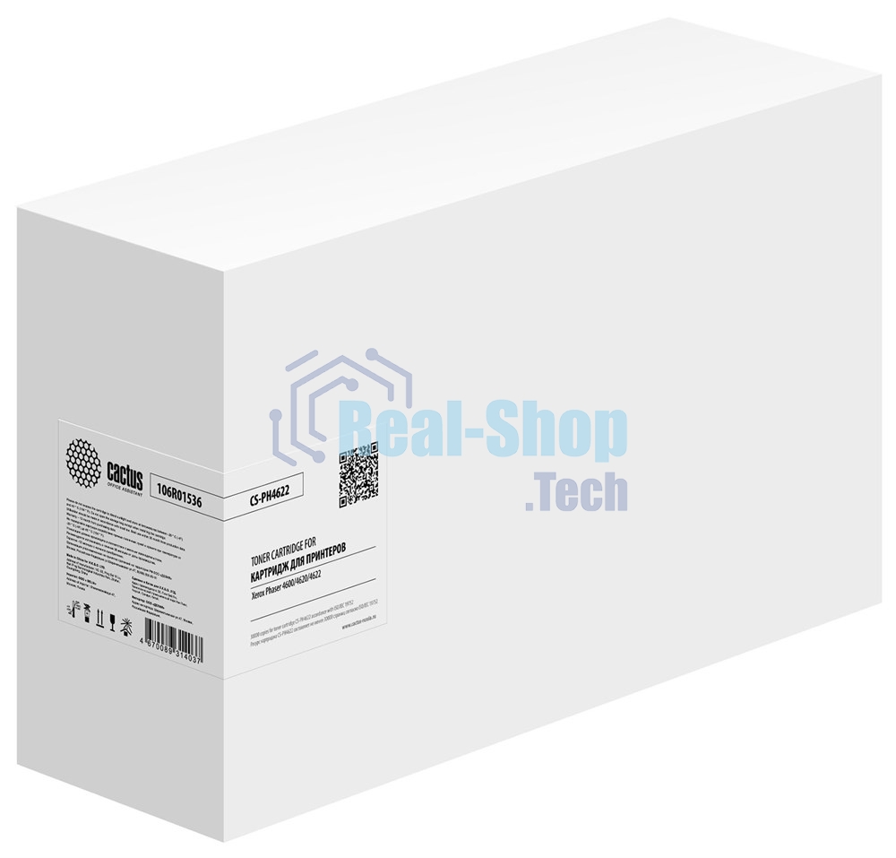 Картридж лазерный Cactus CS-PH4622 (106R01536) черный (30000 стр.) для Xerox Phaser 4600/4620/4622