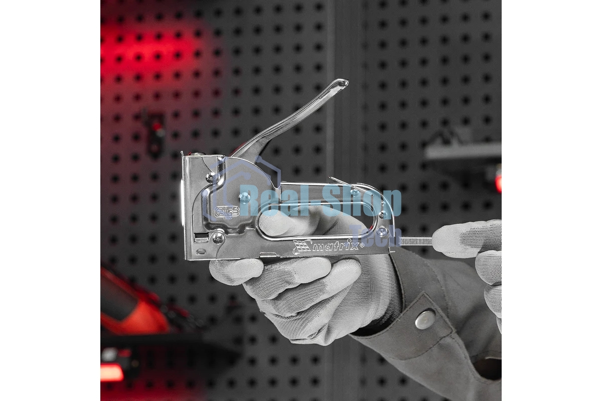 Степлер мебельный Matrix, тип скобы 53, 4-8 мм