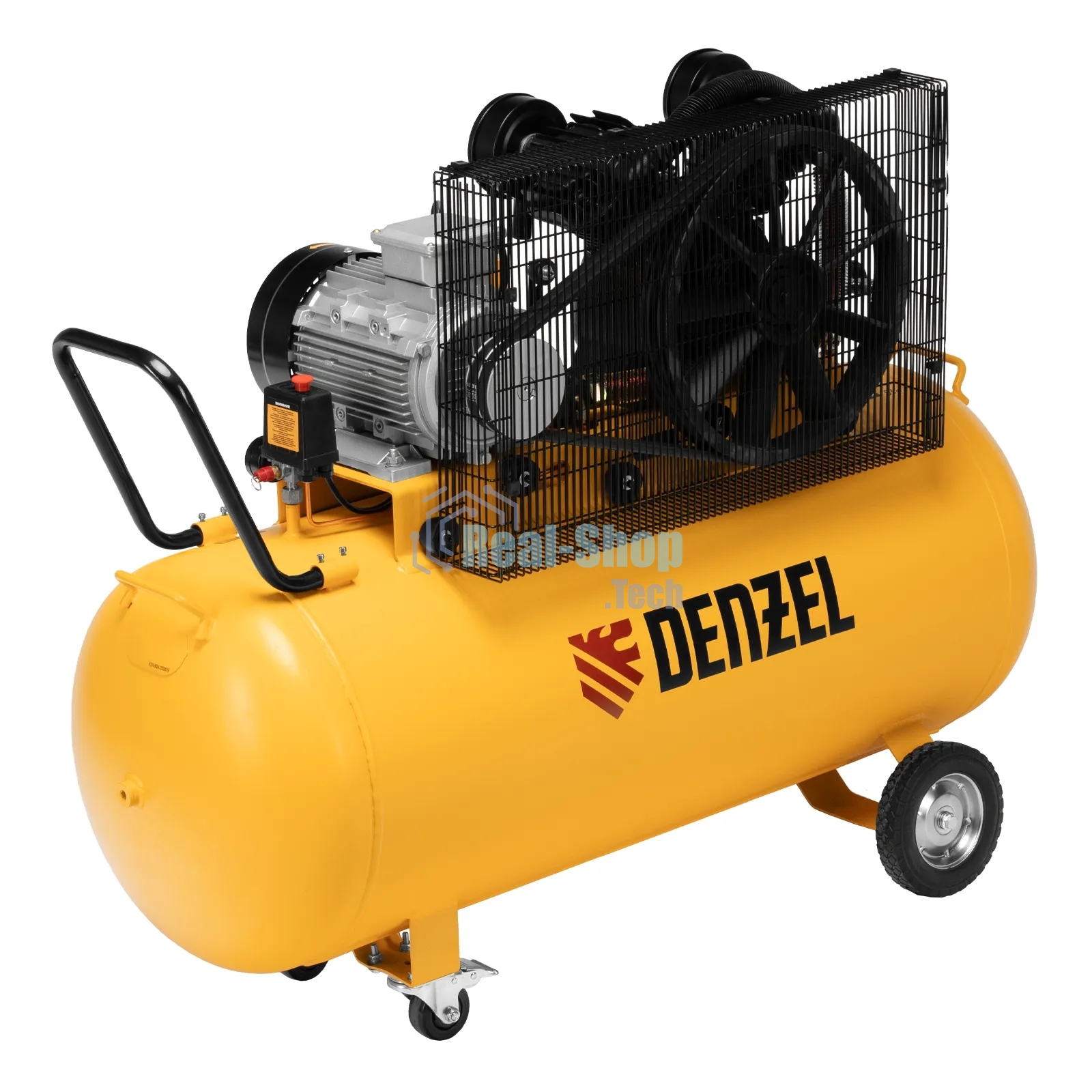 Компрессор воздушный Denzel рем. привод BCV 5500-T/270, 5,5 кВт, 270 литров, 850 л/мин