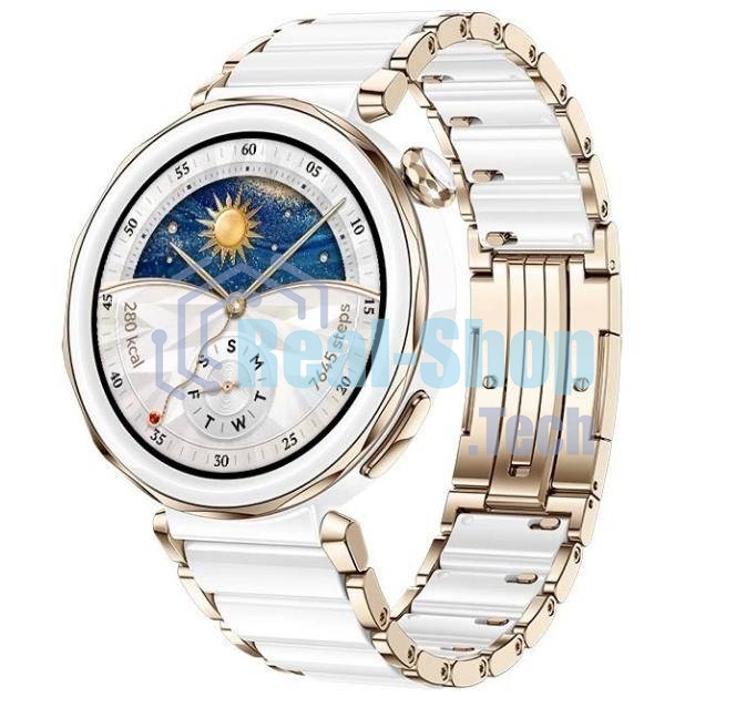 Умные часы Huawei 55020DGV GT 5 PRO CERAMIC белый JNA-B29