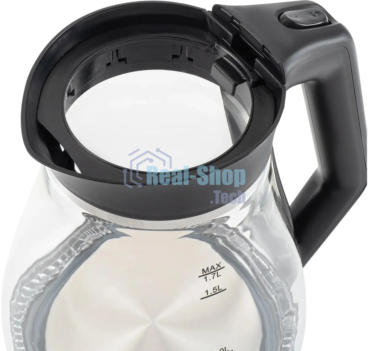 Чайник электрический Starwind SKS2035 1.7 л, 2200 Вт, черный