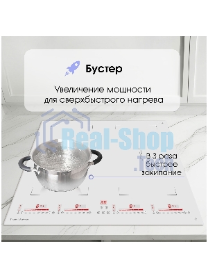Индукционная варочная панель Zigmund & Shtain CI 29.6 W белый