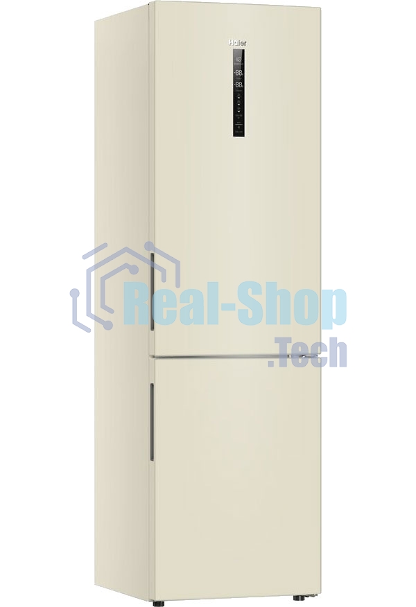 Холодильник Haier C2F637CCGU1 бежевый, двухкамерный, 278/108л, морозилка снизу, No Frost
