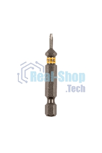 Набор бит Denzel TORX 6х50, сталь S2, шестигранный профиль, 10 шт.