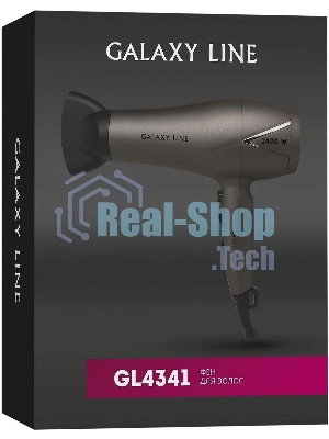 Фен Galaxy Line GL 4341 черный, 2400 Вт