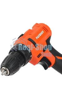 Дрель-шуруповерт Patriot BR 187UES, Аккумуляторная, 18В, 2 АКБ, Кейс