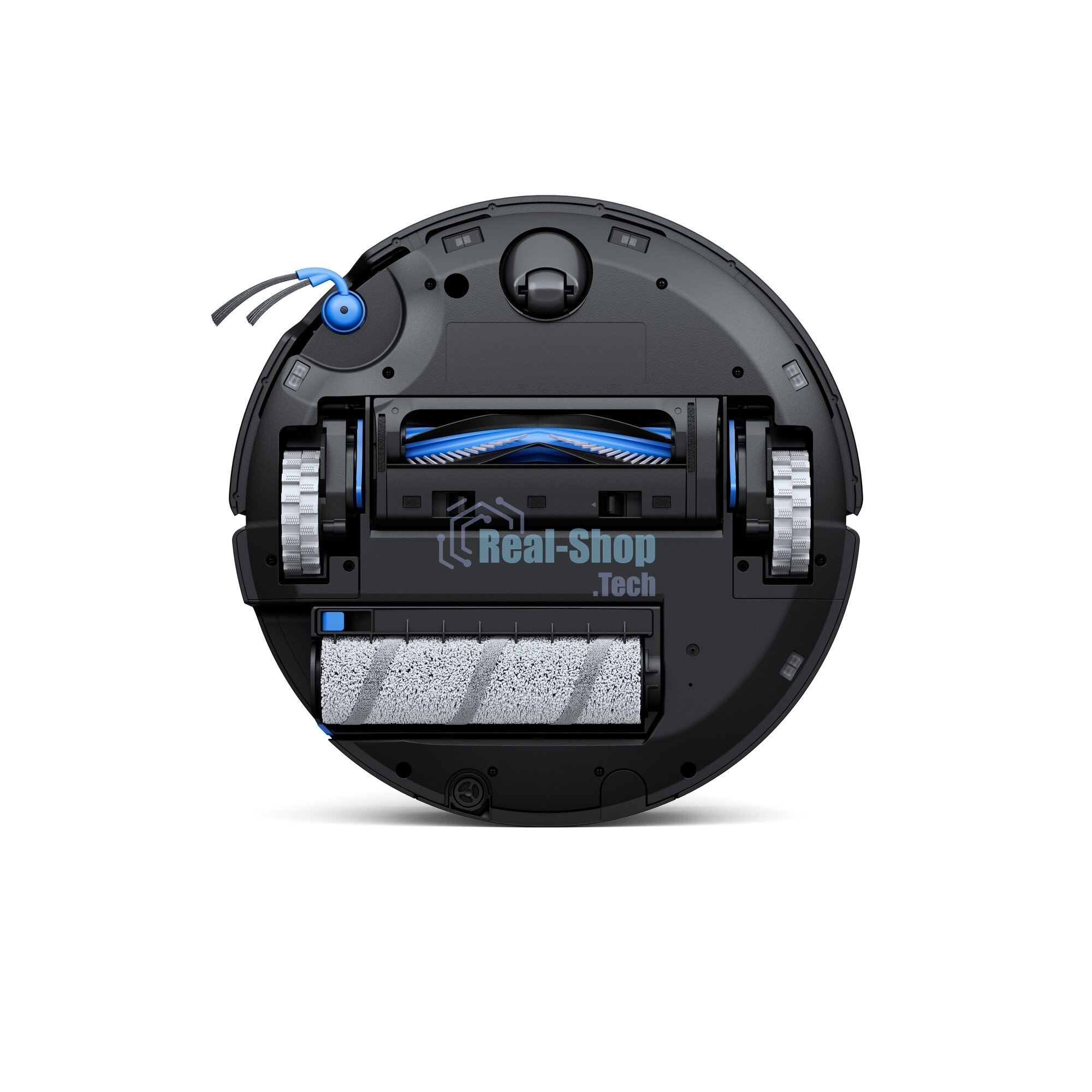 Робот-пылесос Ecovacs Deebot X11 OmniCyclone черный/коричневый, 6400 мА*ч Li-Ion, уборка сухая/влажная, пылесборник контейнер 0.22 л