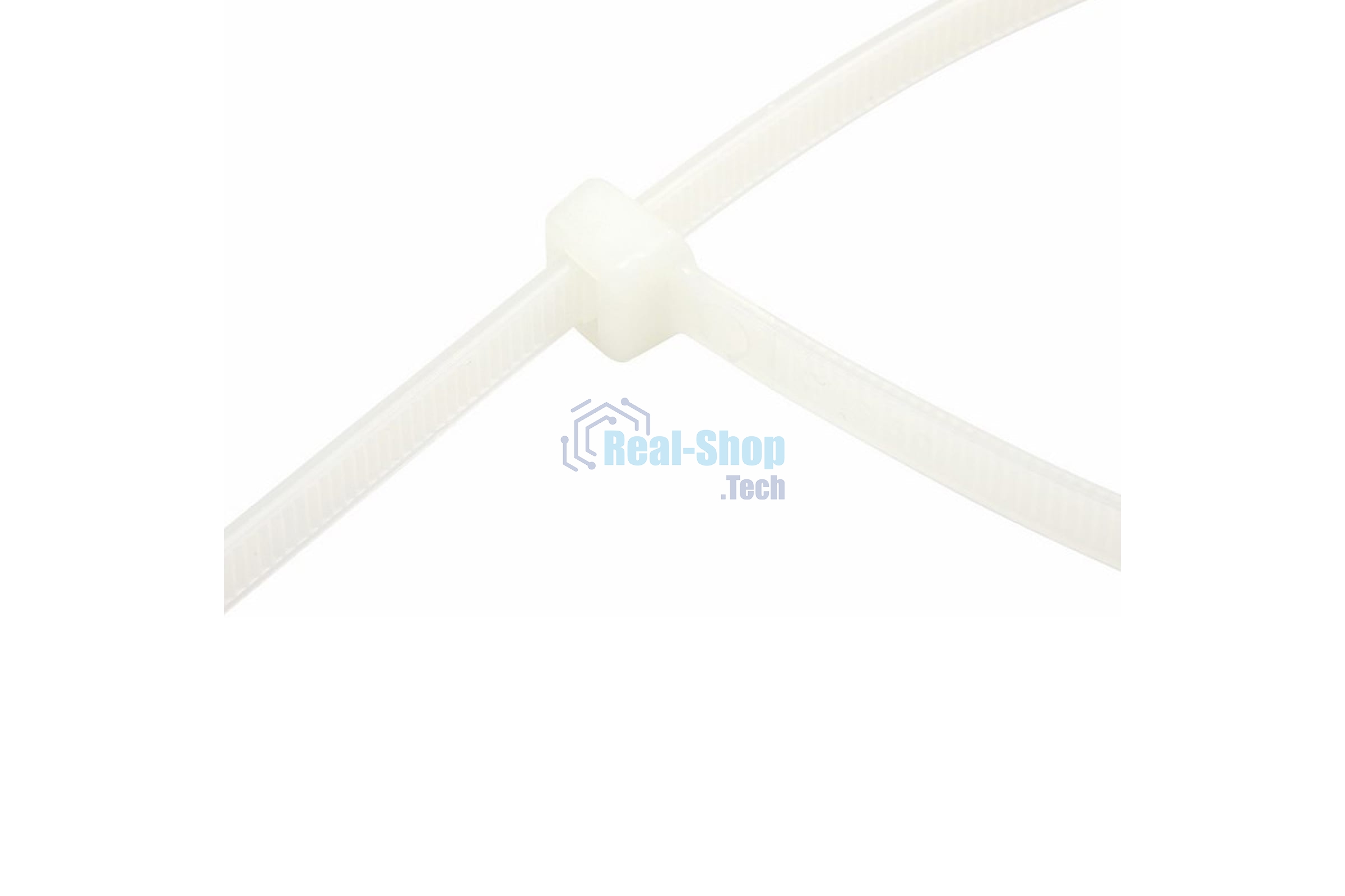 Стяжкa нейлоновая Rexant 5.0 х 250 мм 100 шт белый