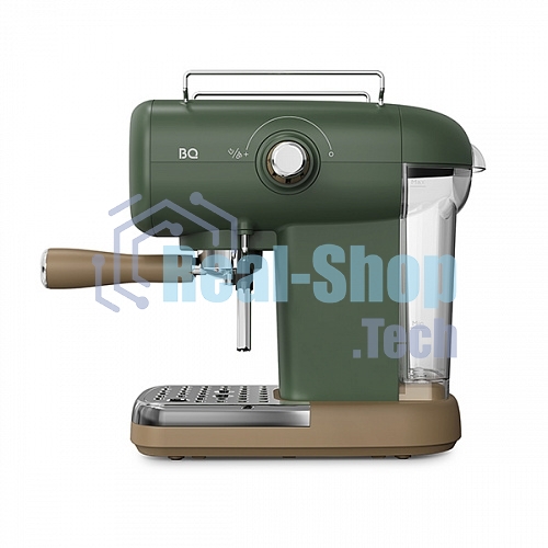 Кофеварка эспрессо BQ CM2005 зеленый, исп. кофе - молотый, 0.6 л, 1100 Вт, 20 бар