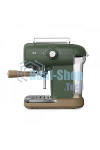 Кофеварка эспрессо BQ CM2005 зеленый, исп. кофе - молотый, 0.6 л, 1100 Вт, 20 бар