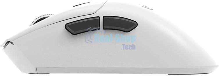 Мышь беспроводная Oklick 801GW белый, 10000 dpi, радиоканал, Bluetooth, USB, кнопки - 6