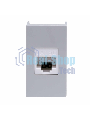 Розетка компьютерная DKC Viva 45138 RJ-45 кат.5E, 1 мод., серая