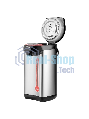 Термопот Centek CT-0082 черный, 5л, 750 Вт, 3 способа подачи воды, корпус из нержавеющей стали