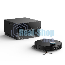 Робот-пылесос Dreame X60 Master черный, 6400 мAч Li-Ion, уборка влажная/сухая, пылесборник контейнер 0,23 л