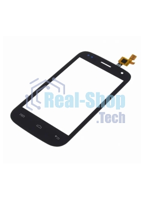 Сенсорное стекло (тачскрин) для Fly IQ445 Genius, черное