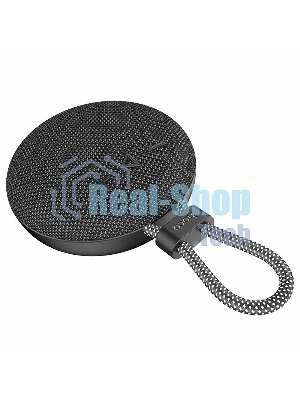 Портативная колонка круглая HOCO BS60, черный