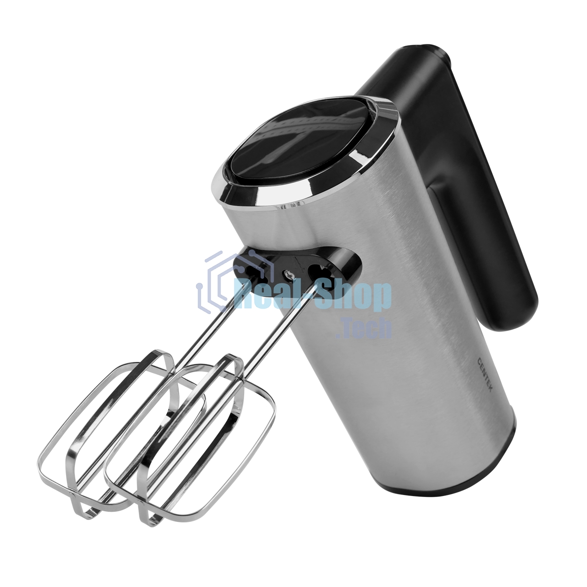 Миксер Centek CT-1101 черный/серебристый