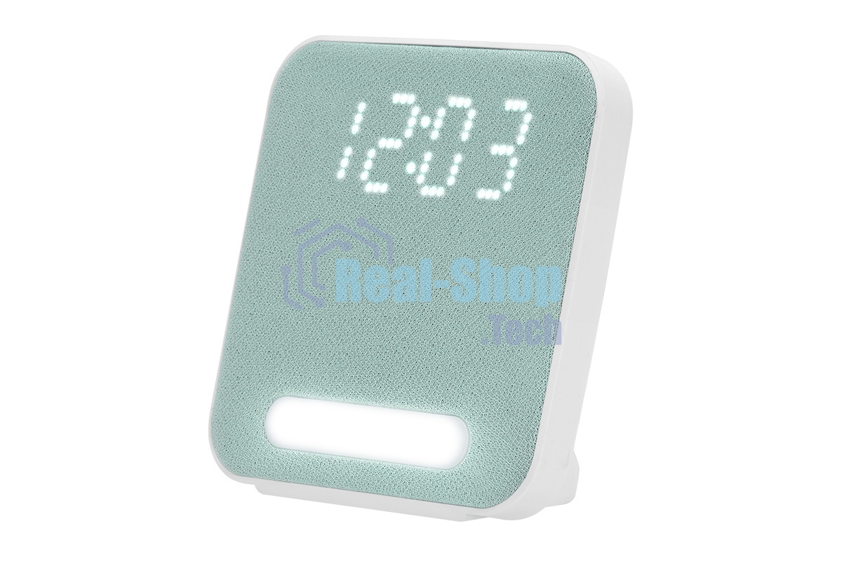 Радиобудильник Harper HCLK-2060 зеленый LED подсв:белая часы:цифровые AM/FM