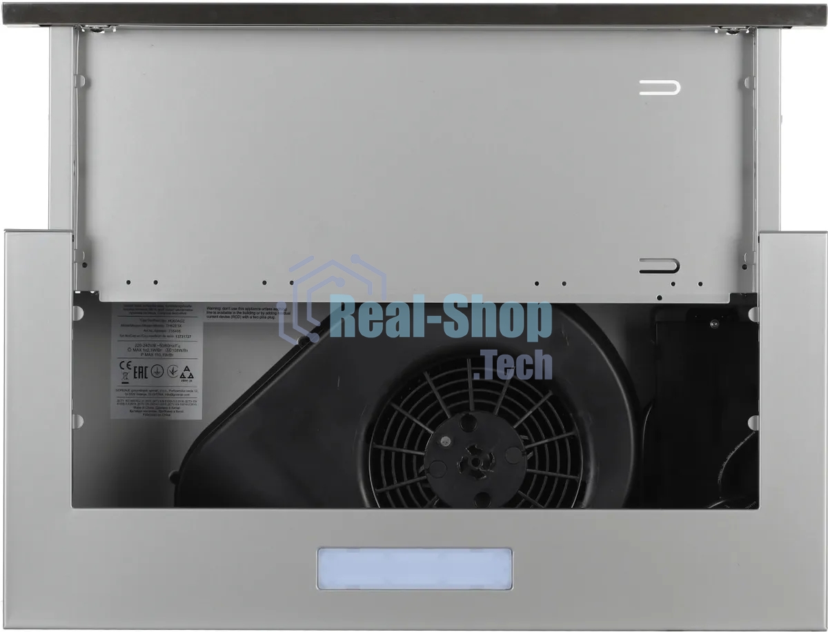 Вытяжка встраиваемая Gorenje TH62E3X нержавеющая сталь, 60 см, 350 куб. м/ч, 67 дБ