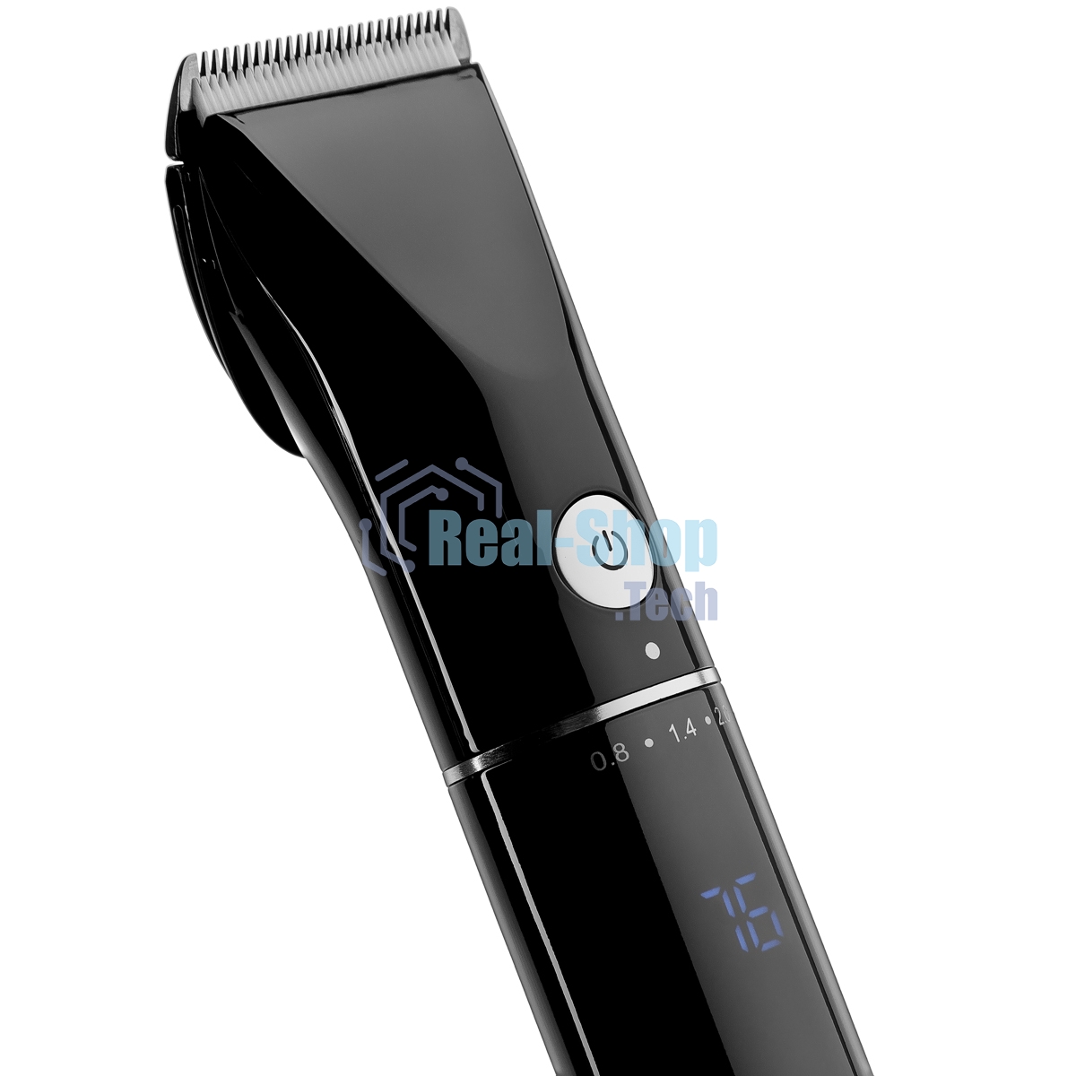 Машинка для стрижки BRAYER BR3400, LED-дисплей, 4 насад, турбо, титан. покр, регу. высоты лезвий