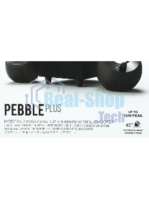 Акустическая система Creative PEBBLE PLUS 2.1 черный 8Вт
