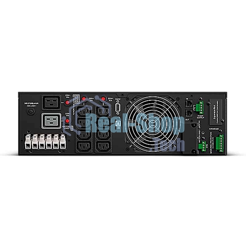 Источник бесперебойного питания CyberPower OL6KERT3UPM/6000 ВА/6000 Вт/2 х IEC 320 C19 (компьютерная), 8 х IEC 320 C13 (компьютерная), клеммная колодка