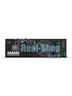 Источник бесперебойного питания CyberPower OL6KERT3UPM/6000 ВА/6000 Вт/2 х IEC 320 C19 (компьютерная), 8 х IEC 320 C13 (компьютерная), клеммная колодка
