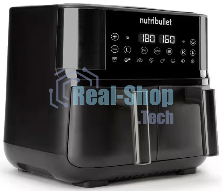 Аэрогриль Nutribullet NBA081B черный, 2850 Вт, 8 л, сенсор, 8 программ