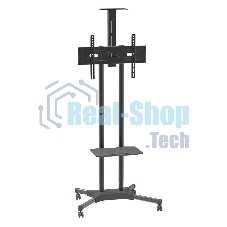 Мобильная стойка напольная Arm media PT-STAND-12 черный 1 шт/уп. для TV 32