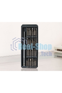 Набор прецизионных отверток Deli DL241025 (отвертка + 24 биты), сталь S2 + Cr-V