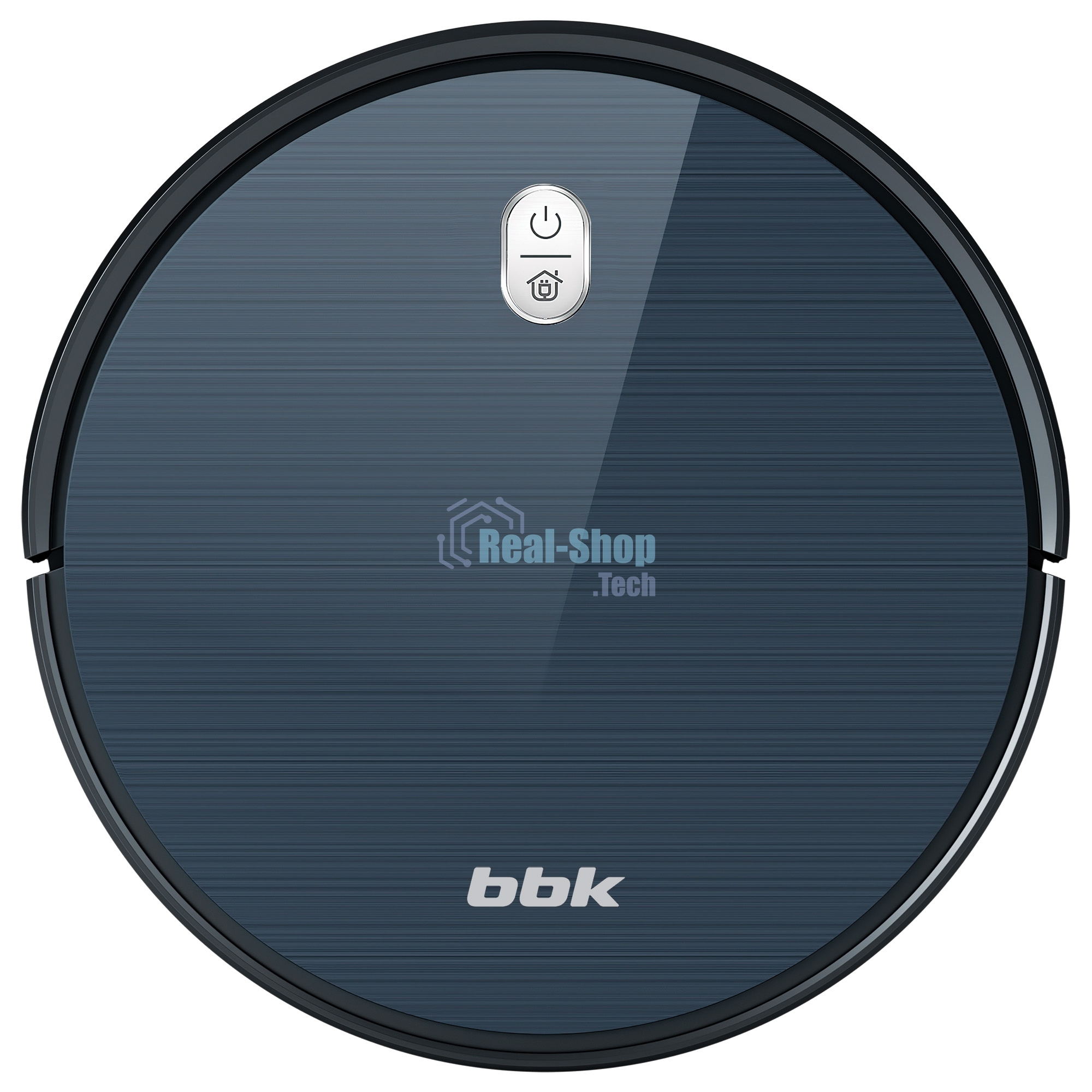 Робот-пылесос BBK BV3504 темный океан, 2600 мАч Li-Ion, уборка комбинированная, пылесборник контейнер 0.6 л