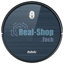 Робот-пылесос BBK BV3504 темный океан, 2600 мАч Li-Ion, уборка комбинированная, пылесборник контейнер 0.6 л