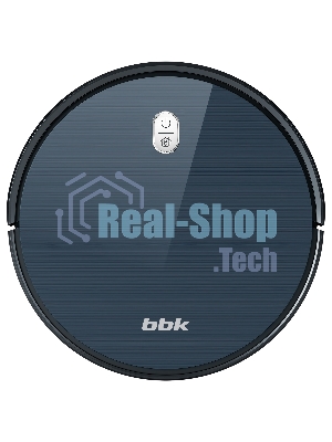 Робот-пылесос BBK BV3504 темный океан, 2600 мАч Li-Ion, уборка комбинированная, пылесборник контейнер 0.6 л