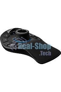 Мышь беспроводная/проводная 3DConnexion SpaceMouse Pro Wireless (3DX-700119) черный, радиоканал, Bluetooth, USB, кнопки - 15