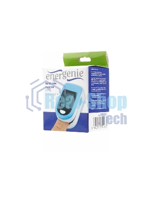 Пульсоксиметр Energenie EG-PO2W, белый с синим